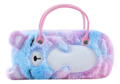 Caja De Gafas Con Forma De Oso De Peluche, Bonita, Portátil,