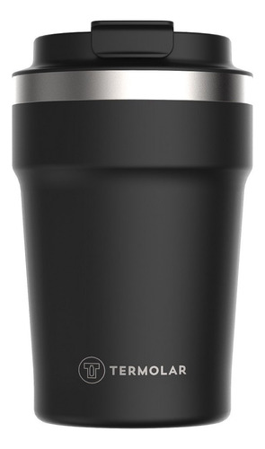 Vaso Térmico Termolar Uniq 380cc Color Negro Original