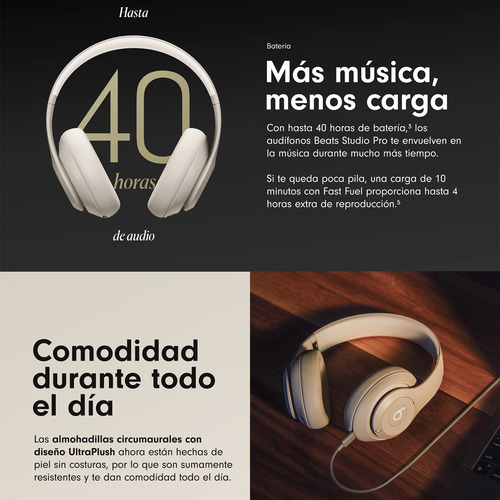 Auriculares Beats Studio Pro X De Kim Kardashian Color Moon Moon