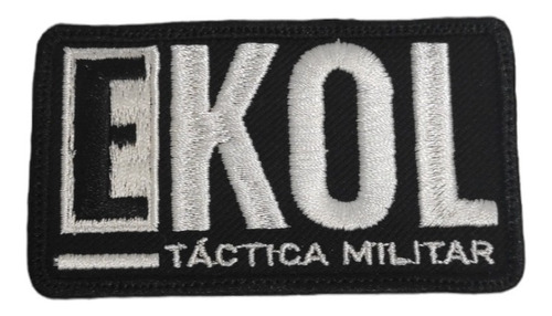 Parches Tácticos Airsoft Parche Ekol Tactica Militar -velcro