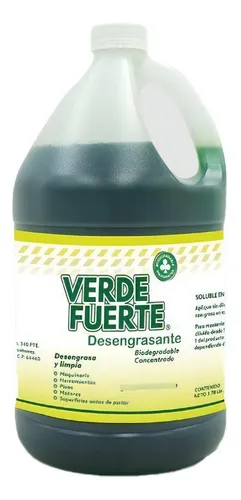 comprar Desengrasante biodegradable Verde Fuerte, 1 galón