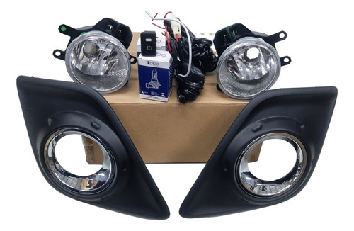 Kit Faros Auxiliares Antiniebla Hilux 2016 2017 2018 2019