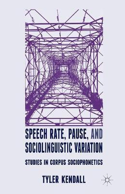 Libro Speech Rate, Pause And Sociolinguistic Variation : ...