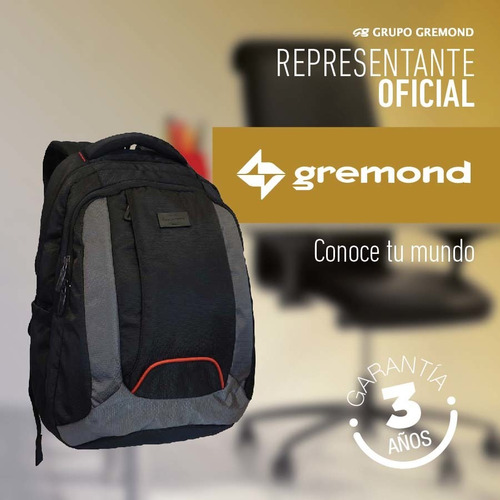 Portafolio Portanotebook Gremond Amplio Correa Envio Gratis