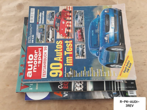 Pack Revista Audi Tt /rs5 | 3 Unid.