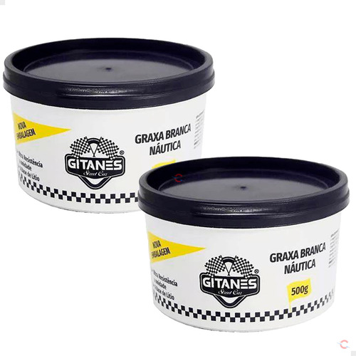 Graxa Branca Lítio Náutica Automotiva Moto Uso Geral Gitanes