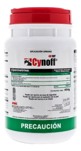 Insecticida Cynoff 40 Mf 454 G Polvo Plagas