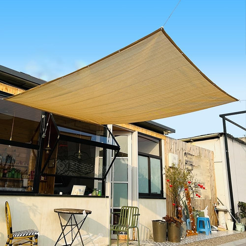 Para Malla Sombra 5x5 95% Protection Solar Installation