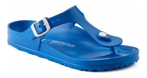 Imagen 3 de 5 de Sandalias Birkenstock Gizeh Eva Scuba Blue - La Isla