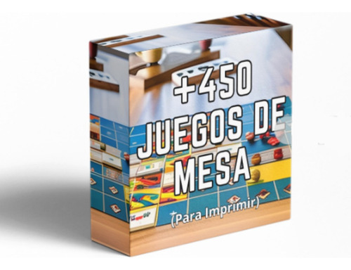 Pack +450 Juegos De Mesa (para Imprimir)