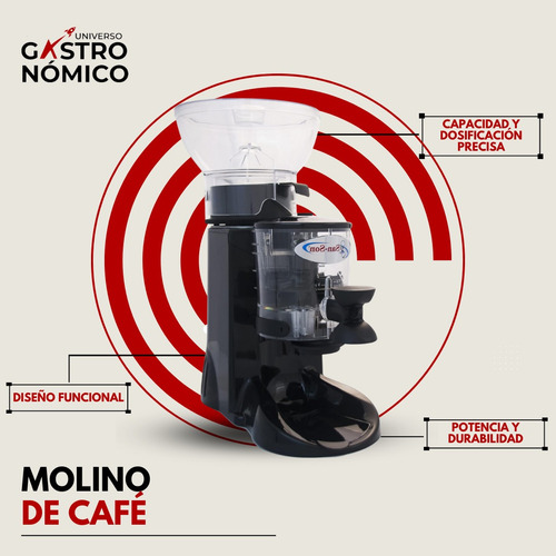 Molino De Cafe Profesional De 0.5 Kg Cafetería Negocio