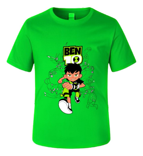 Camiseta Camisa Infantil Ben 10 - 100% Algodão