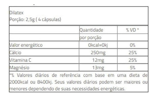 Dilatex 152 Cápsulas - 4 Unidades - Power Supplements
