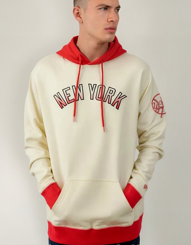 Sudadera Con Gorro New Era Yankees De Nueva York - Hoodie Ny
