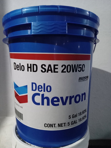 Aceite Chevron 20w50 Mineral Paila