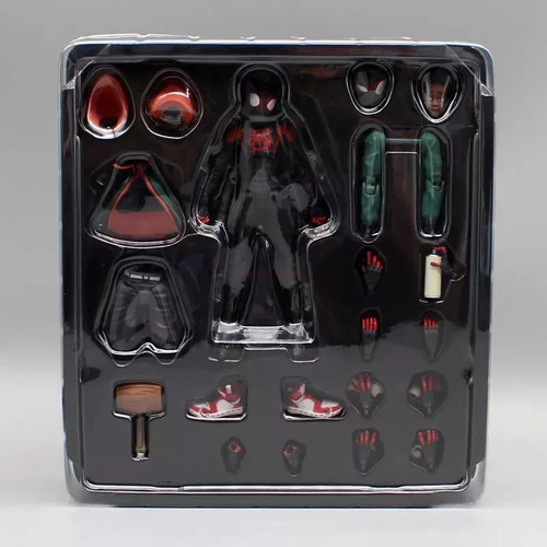 Para Boneca Móvel New Frontier Spider Man Miles Morales
