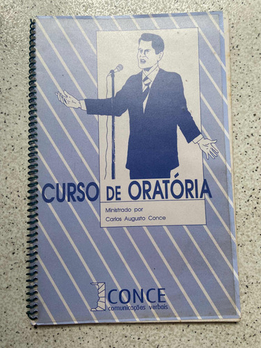 Livro Curso De Oratória Ministrado Por Carlos Augusto Conce