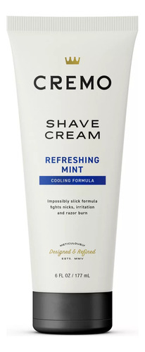 Cremo Crema Para Afeitar Refreshing Mint Hombre 177 Ml