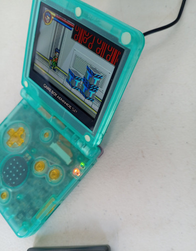 Game Boy Advance Sp Con Pantalla Ips Con 8 Niveles De Brillo Celeste (Usado)