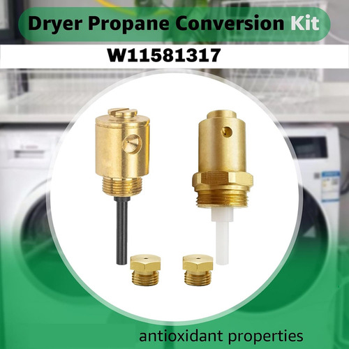 Kit De Conversión De Propano Para Secadora W11581317 Para 20
