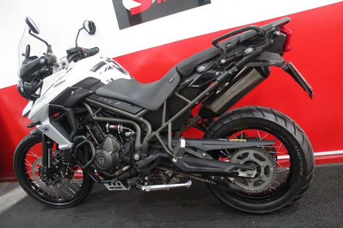 Imagem 6 de 11 de Triumph Tiger 800 Xcx 800xcx Abs 2019 Branca Branco