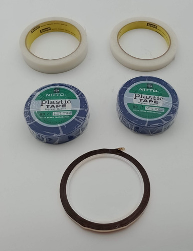 Pack Cintas Adhesivas Mágicas / Plastic Tape / Tak Pritt (Usado)