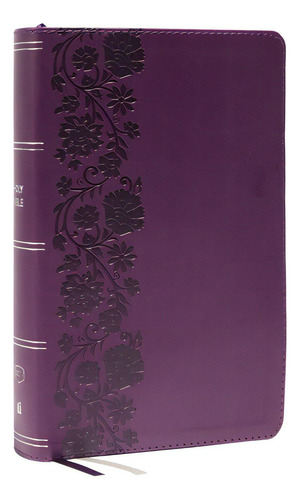 Kjv, Personal Size Large Print Single-column Reference Bible, Leathersoft, Purple, Red Letter, Th..., De Thomas Nelson. Editorial Thomas Nelson Pub, Tapa Dura En Inglés