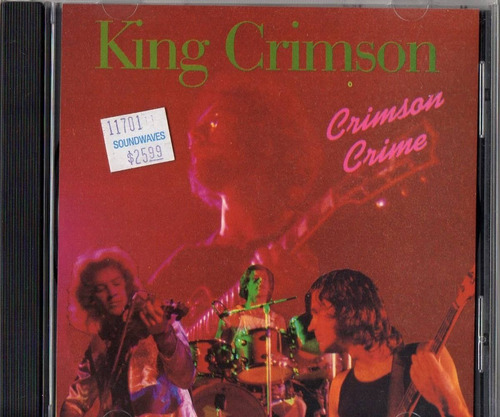 King Crimson Cd Crimson Crime