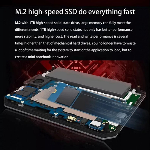 Pantalla Táctil De Mini Computadora Portátil De 7.0 Pulgadas