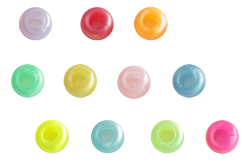 Kits De Cuentas De Bricolaje De Colores Mixtos, 1000 Piezas