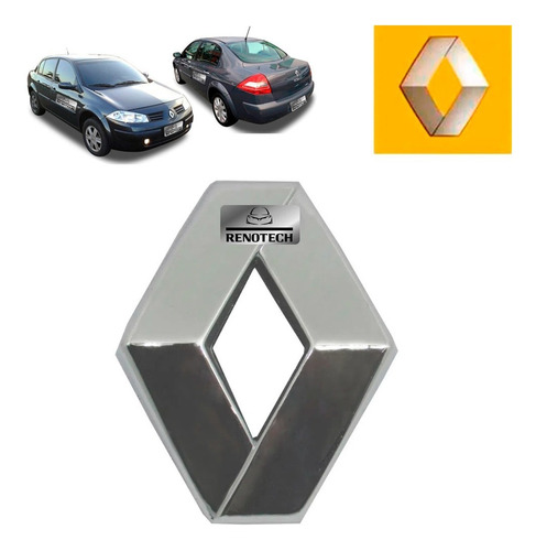 Emblema Logo Renault Tras Megane 1.6 2006 A 2013 8200174907