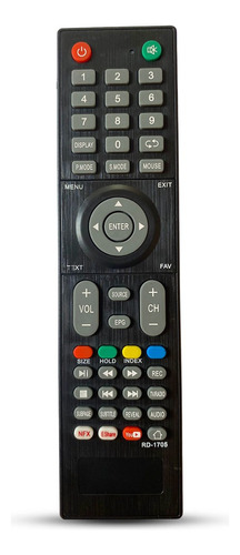 Control Remoto Tv Omega Smart Tv Led Modelo Otl-32sn + Pilas