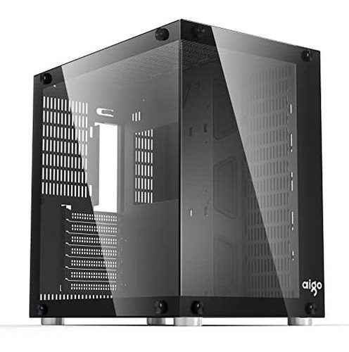 Aigo Az300 Computer Case Mid Tower 3.0 Usb Tempered Glass Pa