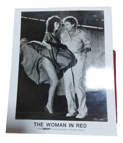 1984 Cine Fotografia Woman In Red Gene Wilder Kelly Lebrock
