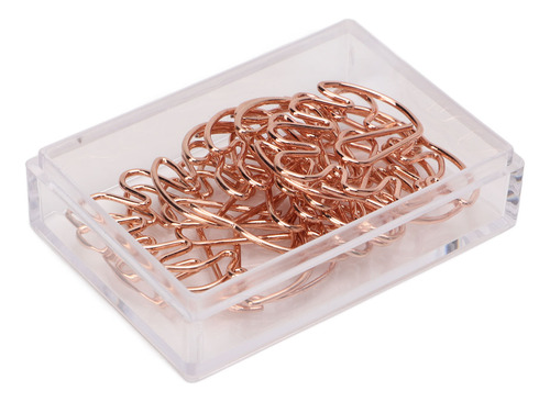 Clips De Papel Antideslizantes, 100 Piezas, Proceso De Galva