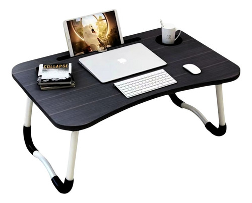 Mesinha De Colo Mdf Suporte Notebook Tablet Copo Sofá Cama