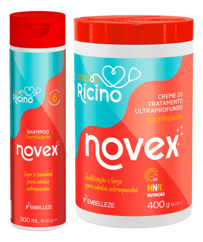Shampoo Dr. Ricino Y Crema Tratamiento Dr. Ricino De Novex.
