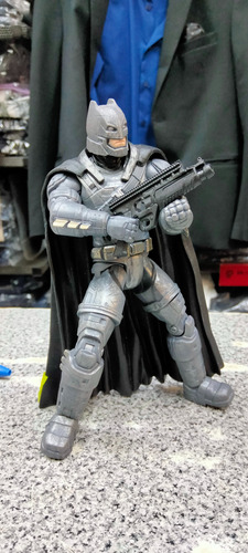 Dc Batman Armored, Multiverse, Ben Affleck , Con Accesorio!! (Usado)