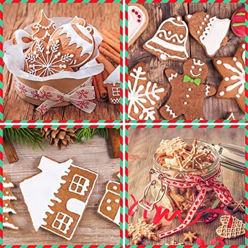 15 Cortadores De Galletas De Navidad, Cortadores De Galletas