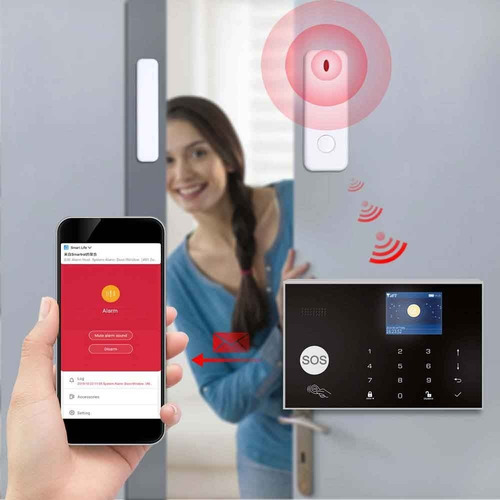 Kit Alarma Marlboze Gsm Wifi Sim Sms Vigilancia Seguridad