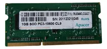 Comprar Memoria Ram Apacer Ddr3 1gb Pc3 -10600-cl9