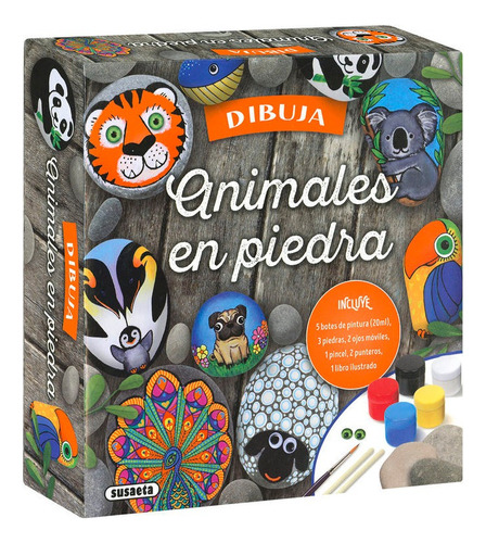 Animales En Piedra, De Cameron, Katie. Editorial Susaeta En Español