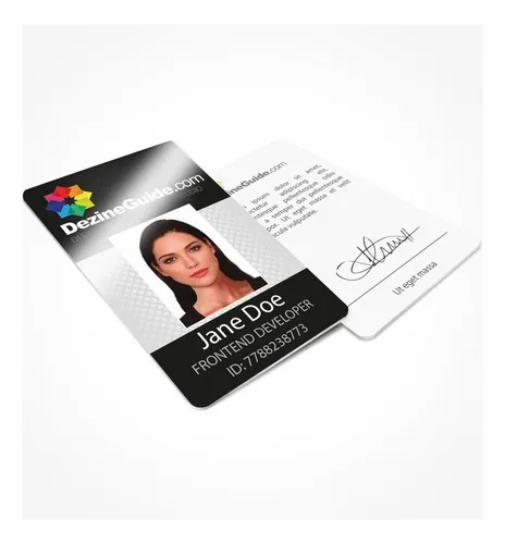 Impresión De Carnet En Pvc