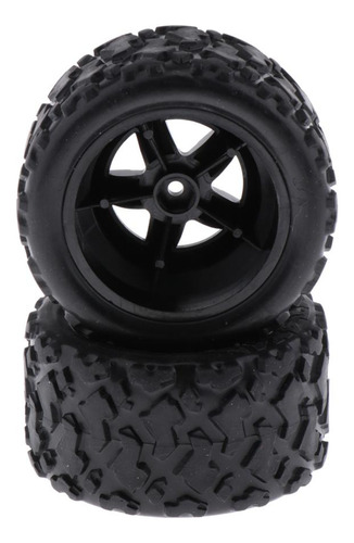 2 Piezas 1:18 Neumático De Plástico De Coche 1/18 Rc