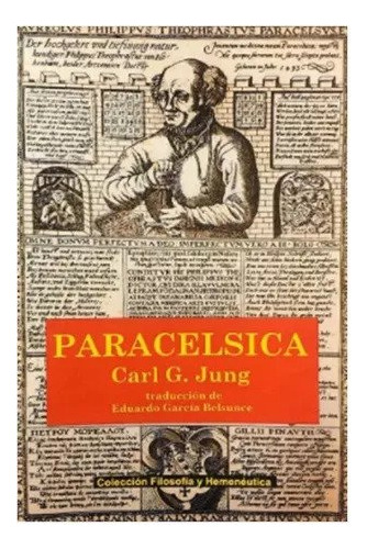 Paracélsica, De Carl Jung. Editorial La Redota En Español