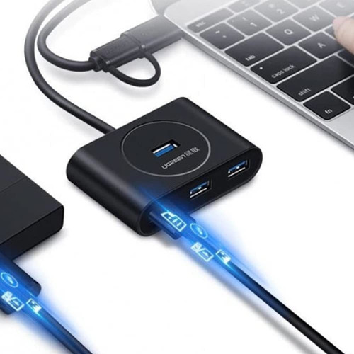 Ugreen Hub Usb 3.0 Con Otg C,smartphone,mackbook 40850