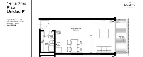 Imagen 2 de 5 de Departamento En Venta En Palermo