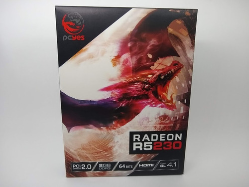Caixa Vazia Placa De Video Pcyes, Radeon, R5 230