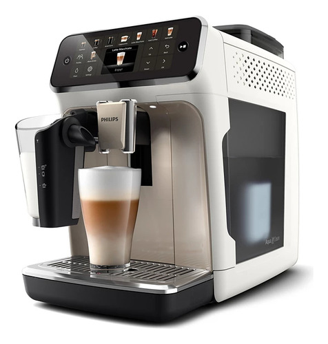 Cafetera Automatica Philips 5500 Lattego Ep5547/90 Blanco