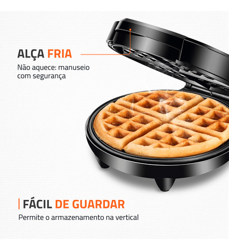 Waffle Maker Mondial 1200w Gw-01